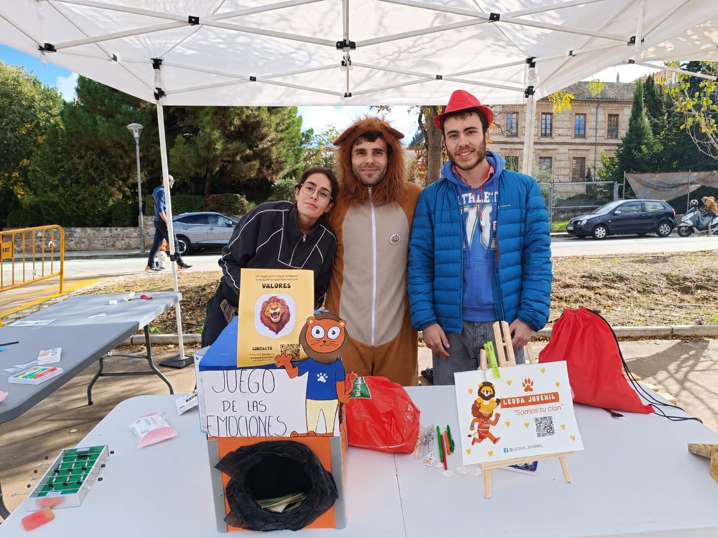 Quedada de la familia de Leoda