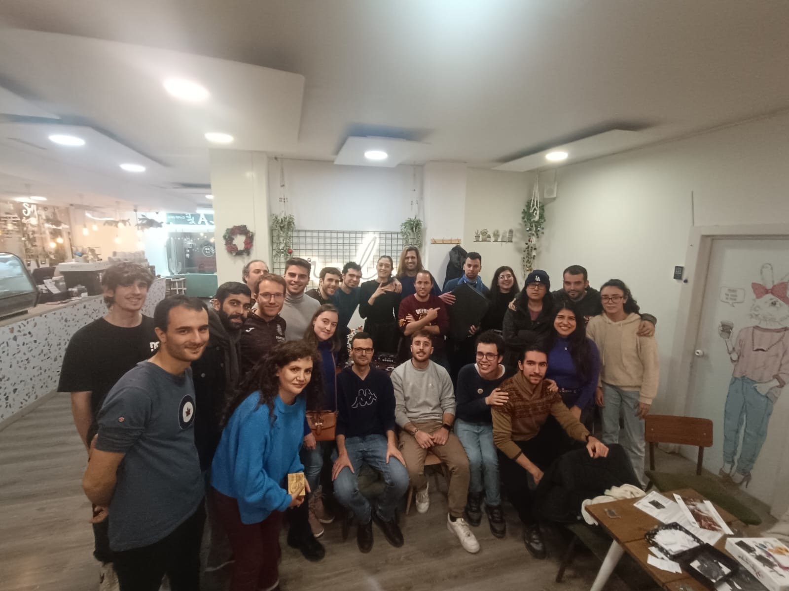 El grupo de Leoda en una de sus actividades por Granada